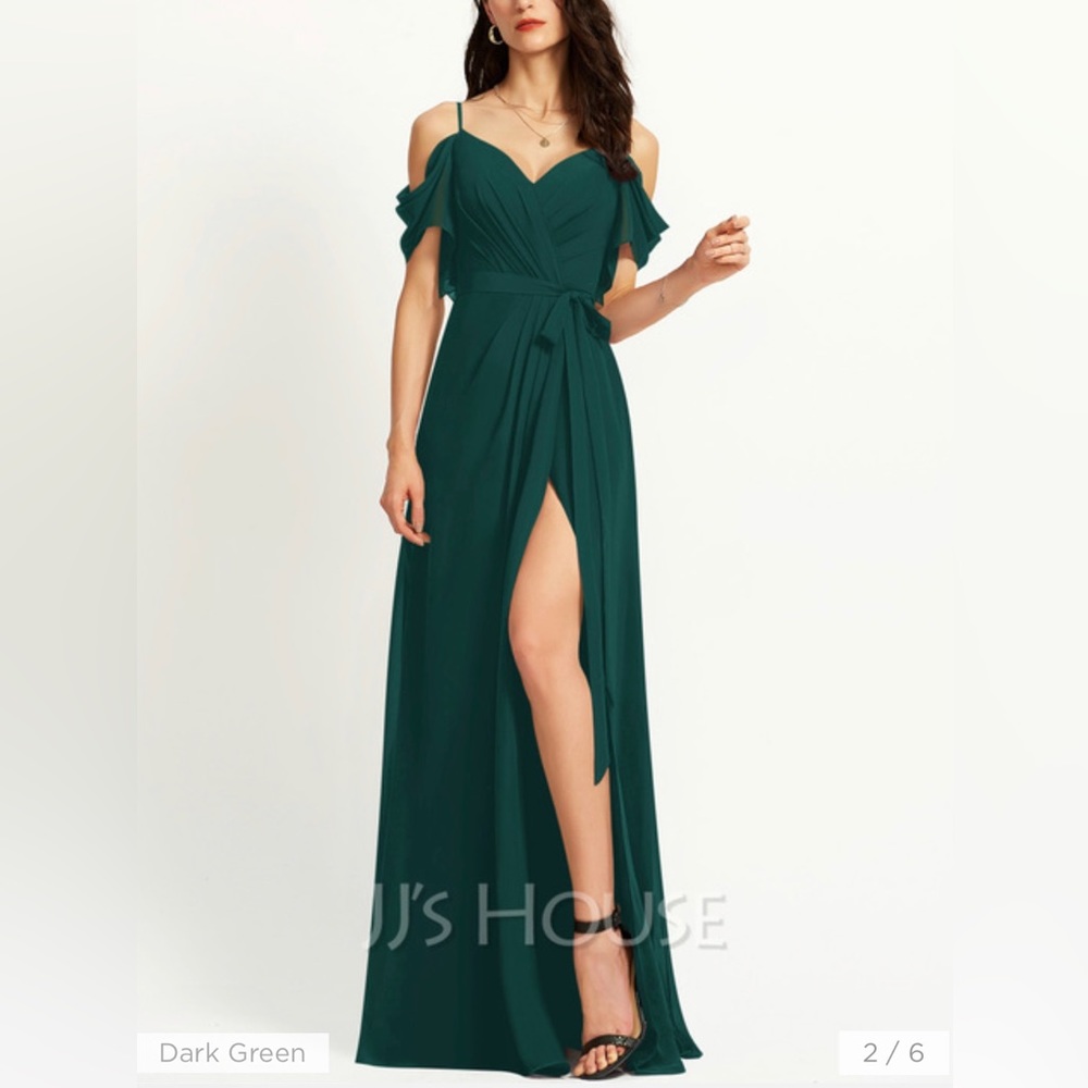 JJ’s House Green Bridesmaid Dress - Size 10